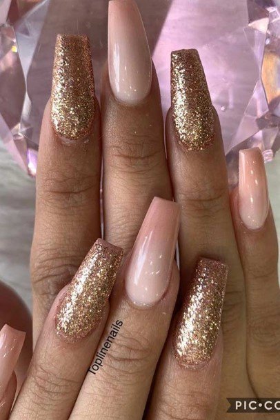 Luscious Designs Womens Light Nude Nail Ideas