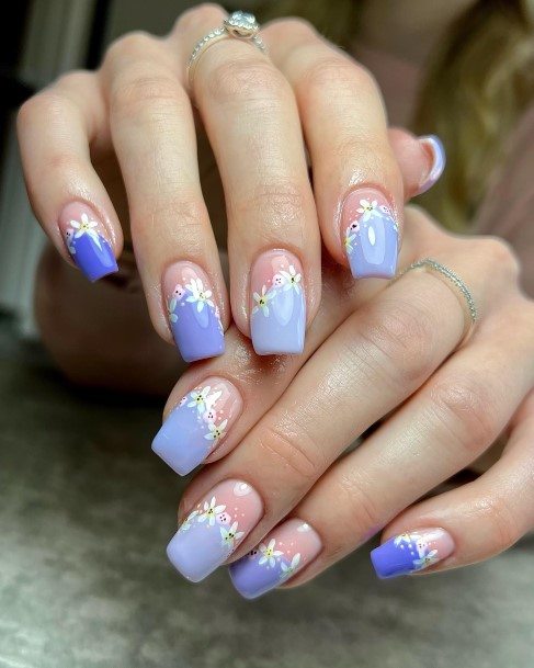 Luscious Designs Womens Lilac Nail Ideas