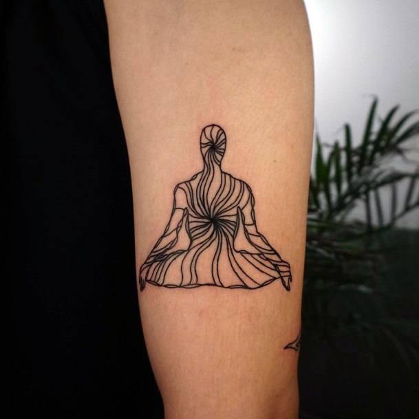 Luscious Designs Womens Meditation Tattoo Ideas