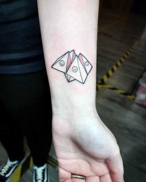 Luscious Designs Womens Origami Tattoo Ideas