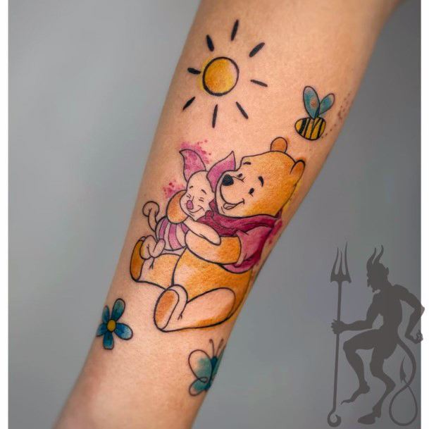 Luscious Designs Womens Piglet Tattoo Ideas