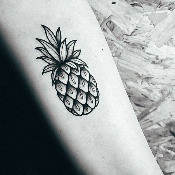 Luscious Designs Womens Pineapple Tattoo Ideas