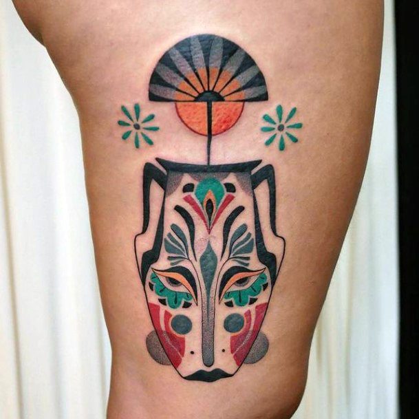 Luscious Designs Womens Pottery Tattoo Ideas