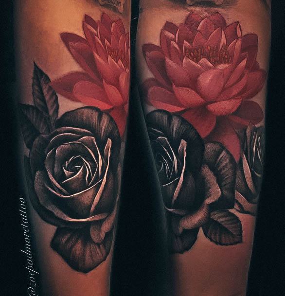 Luscious Designs Womens Rose Forearm Tattoo Ideas