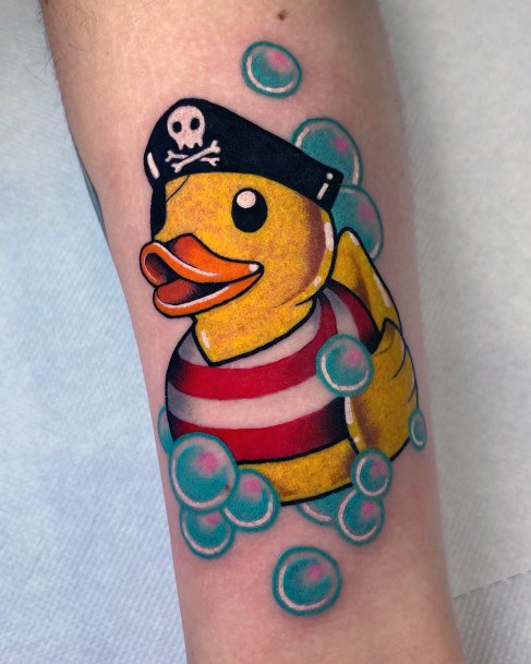 Luscious Designs Womens Rubber Duck Tattoo Ideas