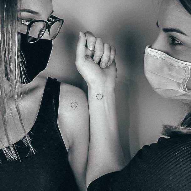 Luscious Designs Womens Small Heart Tattoo Ideas