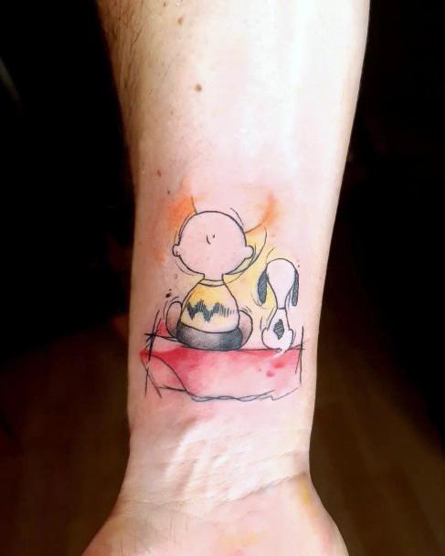 Luscious Designs Womens Snoopy Tattoo Ideas