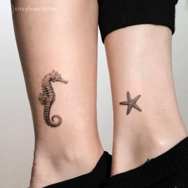 Luscious Designs Womens Starfish Tattoo Ideas