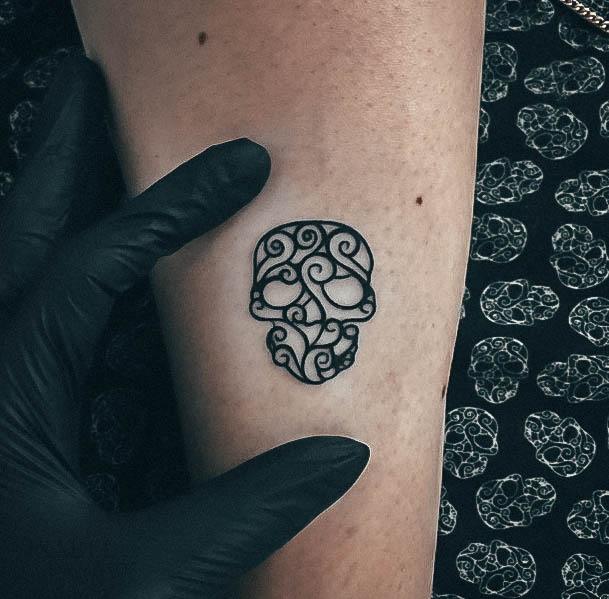 Luscious Designs Womens Sugar Skull Tattoo Ideas