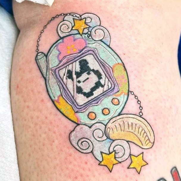 Luscious Designs Womens Tamagotchi Tattoo Ideas