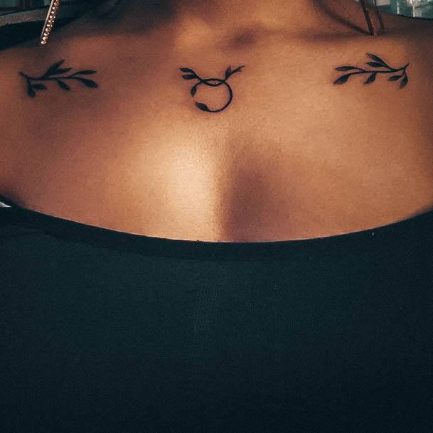 Luscious Designs Womens Taurus Tattoo Ideas