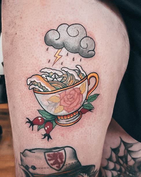 Luscious Designs Womens Tea Tattoo Ideas