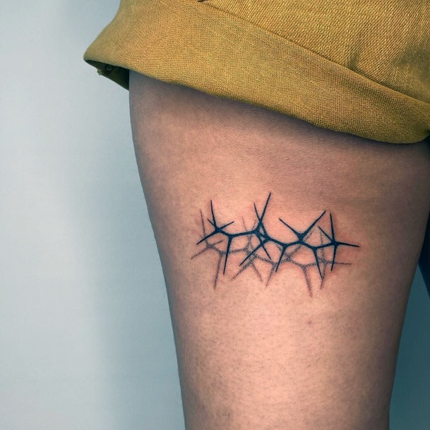 Luscious Designs Womens Thorns Tattoo Ideas