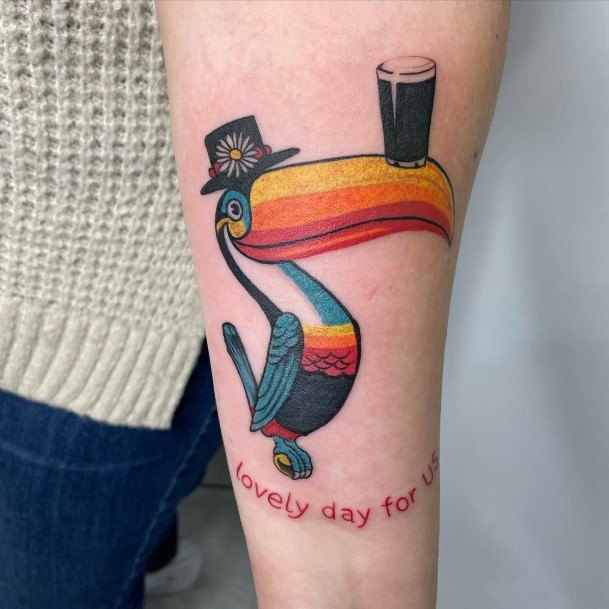 Luscious Designs Womens Toucan Tattoo Ideas