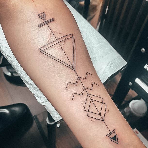 Luscious Designs Womens Triangle Tattoo Ideas