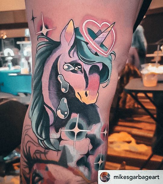 Luscious Designs Womens Unicorn Tattoo Ideas