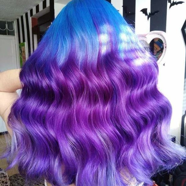 Luscious Ideas Womens Cool Hair Dye Style