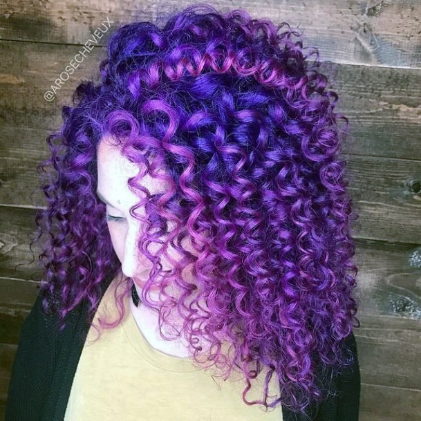 Luscious Ideas Womens Purple Hairstyles Ideas