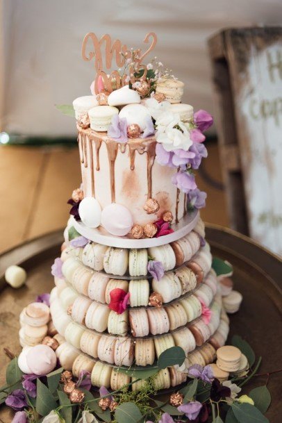 Macaron Towerwedding Cake Ideas