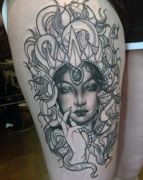 Magnificent Athena Tattoo For Girls