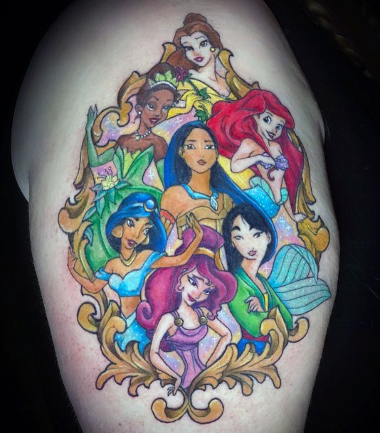 Magnificent Belle Tattoo For Girls