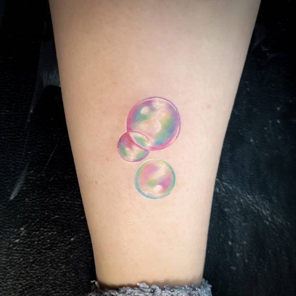 Magnificent Bubble Tattoo For Girls