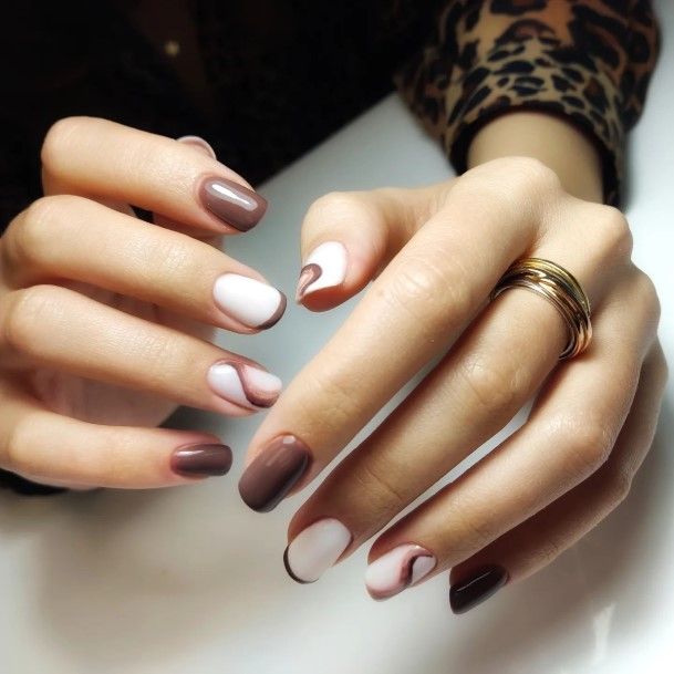 Magnificent Coffee Nail For Girls