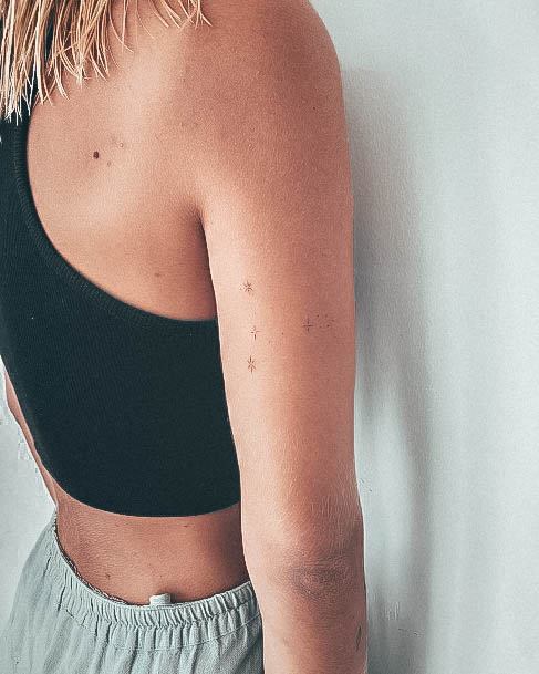 Magnificent Constellation Tattoo For Girls