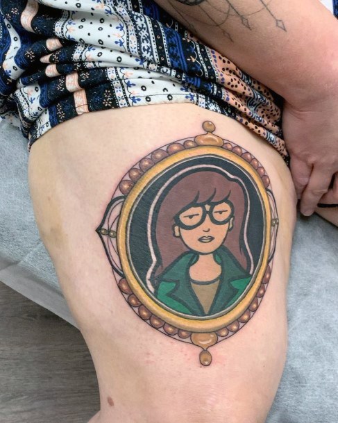 Magnificent Daria Tattoo For Girls