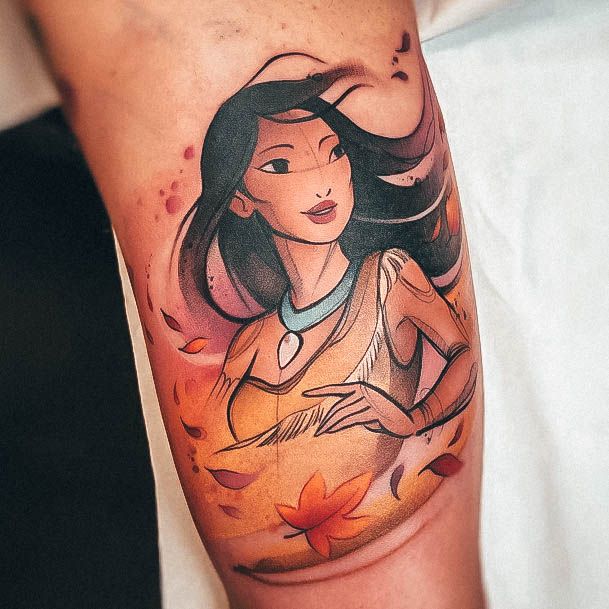 Magnificent Disney Tattoo For Girls