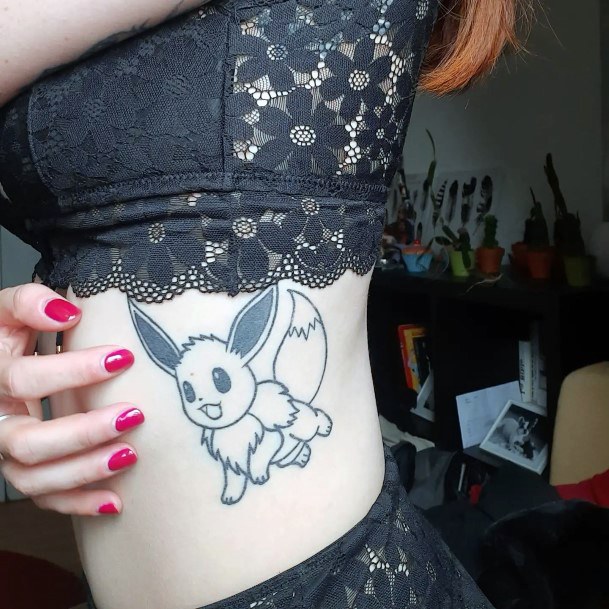 Magnificent Eevee Tattoo For Girls