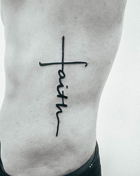 Magnificent Faith Tattoo For Girls