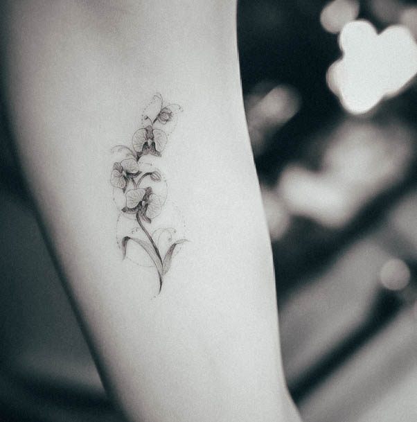 Magnificent Fine Line Tattoo For Girls