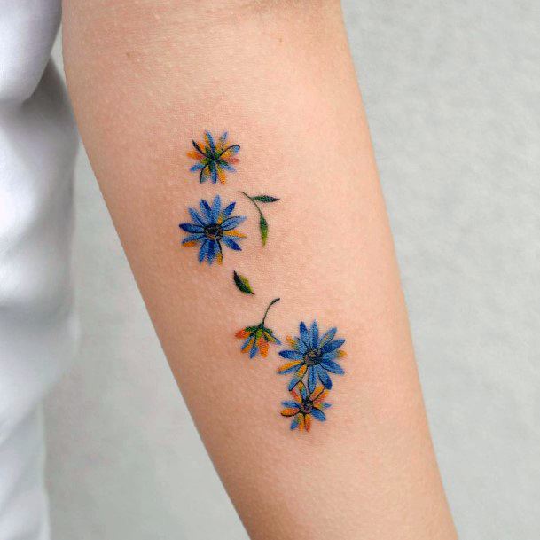 Top 100 Best Flower Petal Tattoos For Women Delicate Floral Ideas