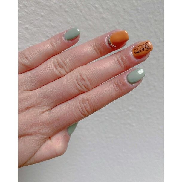 Magnificent Fox Nail For Girls