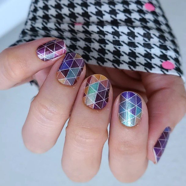 Magnificent Geometric Nail For Girls