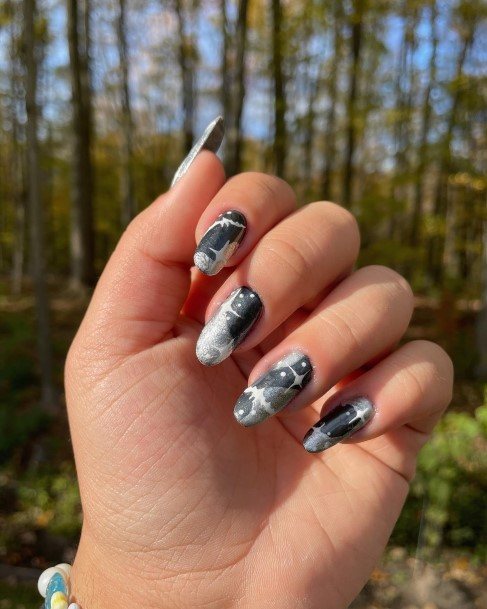 Magnificent Ghost Nail For Girls
