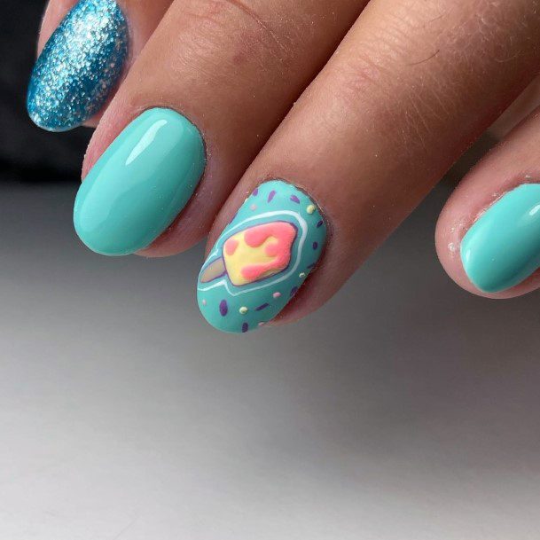 Magnificent Ice Cream Fingernails For Girls