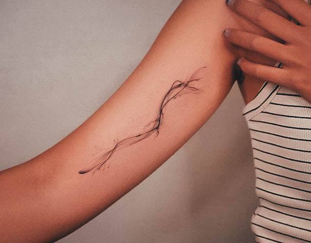 Magnificent Inner Arm Tattoo For Girls