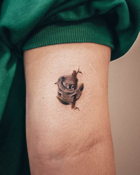 Magnificent Koala Tattoo For Girls