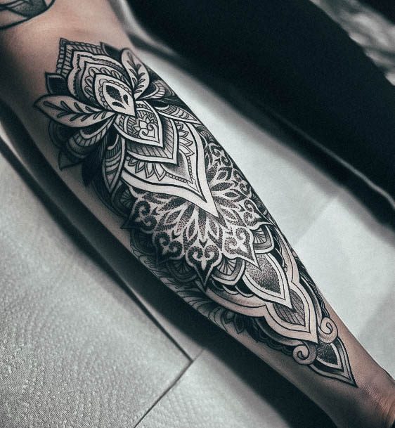 Magnificent Leg Sleeve Tattoo For Girls