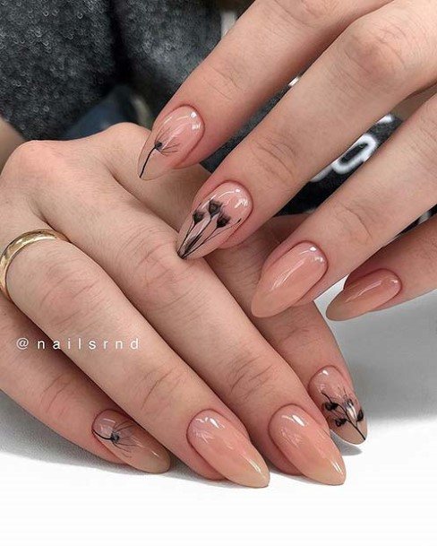 Magnificent Light Nude Fingernails For Girls