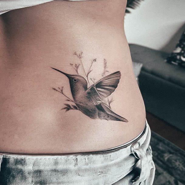 Magnificent Lower Back Tattoo For Girls