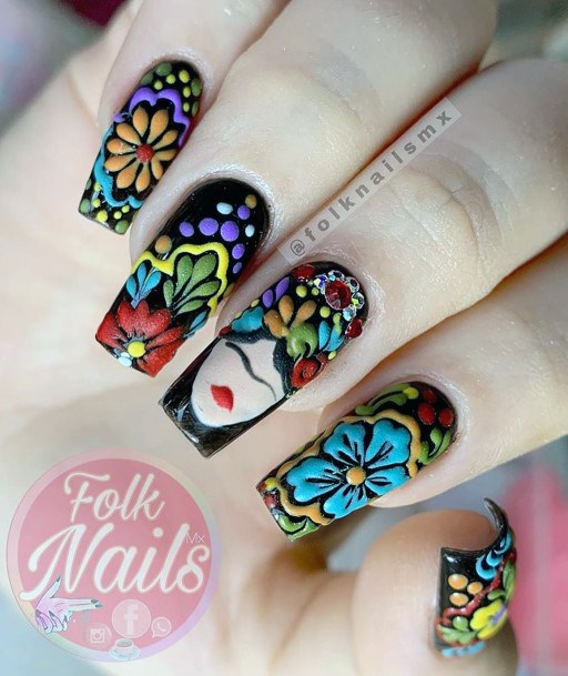 Magnificent Mexican Fingernails For Girls