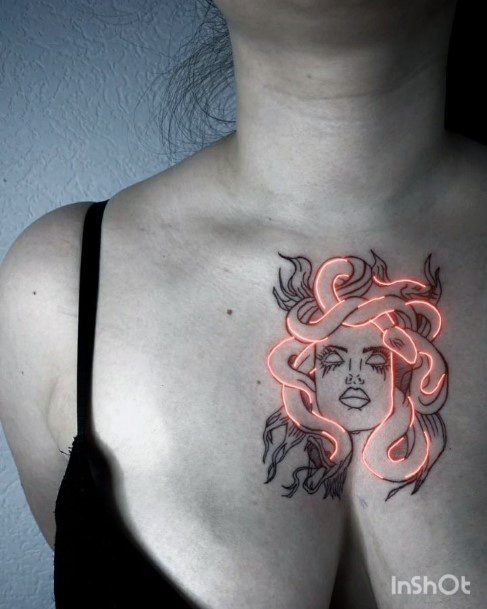 Magnificent Neon Tattoo For Girls