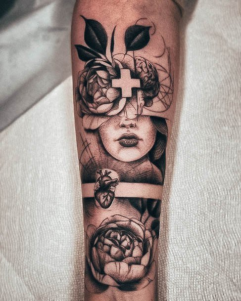 Magnificent Nurse Tattoo For Girls