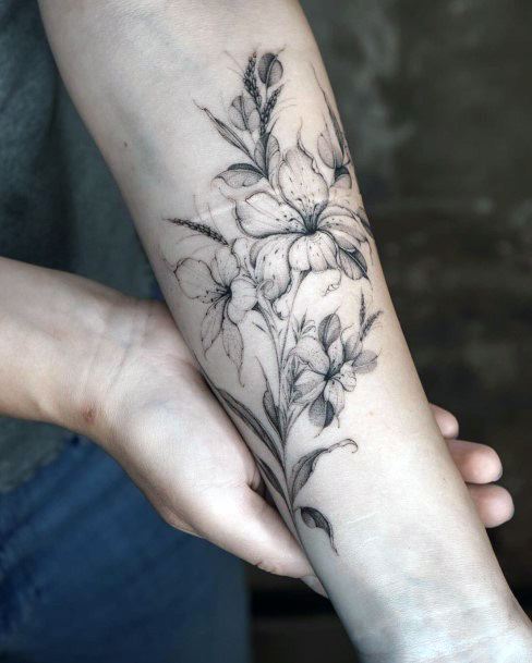 Magnificent Olive Tree Tattoo For Girls