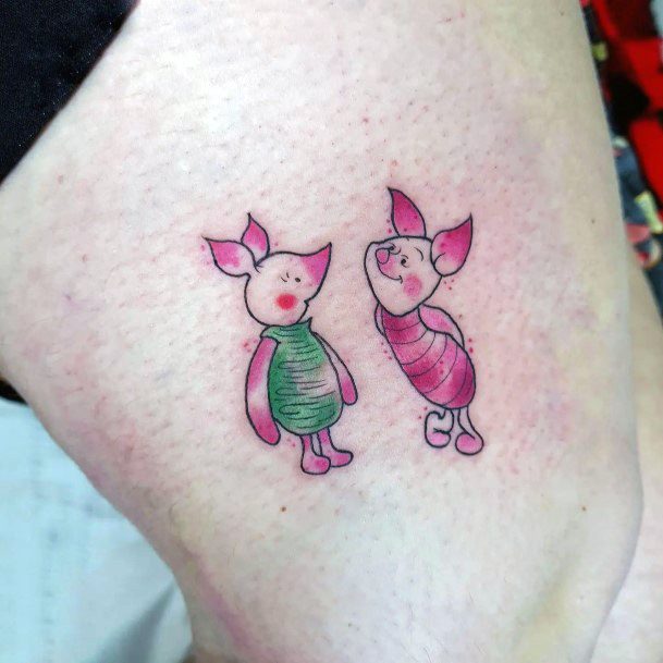 Magnificent Piglet Tattoo For Girls