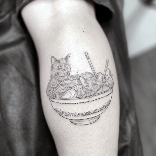 Magnificent Ramen Tattoo For Girls