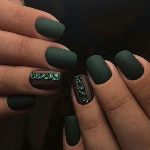Magnificent Rhinestone Nail For Girls